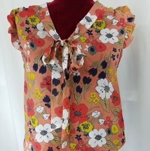 Eyelashes  sleeveless blouse medium